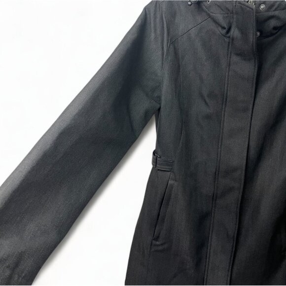 Gotcha Glacier California Women’s Black Hooded Jacket Coat Size S/P - Picture 9 of 16